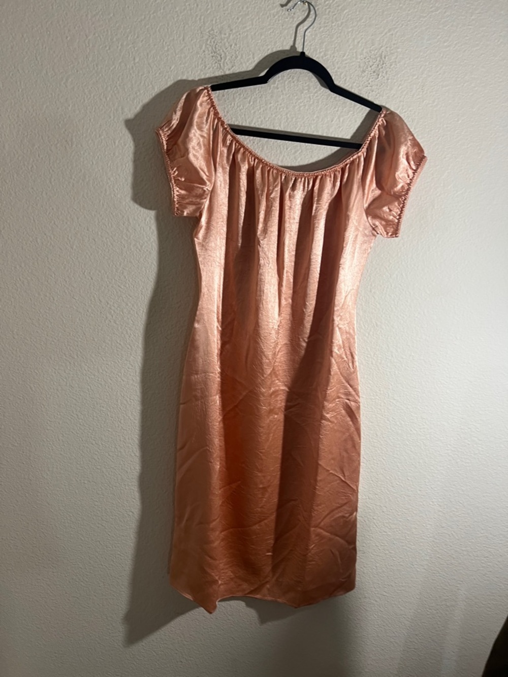 J. Crew Dusty Blush Off-Shoulder Midi Dress - Picture 4 of 9